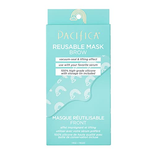 Pacifica Beauty Face Mask - Smooths Fine Lines, Vegan Ingredients, Fragrance-Free - Reusable