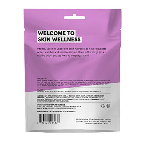 Acure Eye Mask - Deep Hydration, Anti-Aging Support with Cucumber & Silk Tree - 0.236 Fl Oz