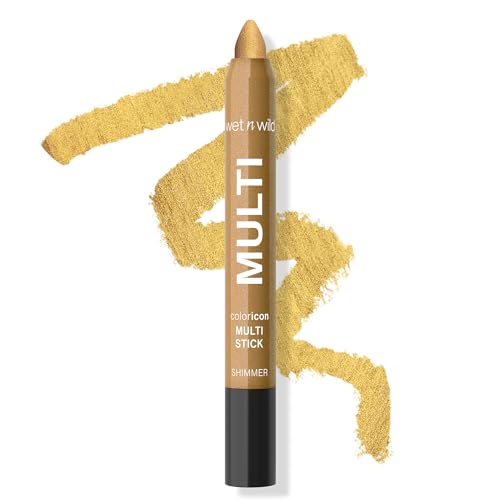 wet n wild Color Icon Multi-Use Makeup Stick - Nourishing Cream-to-Powder Formula, 0.15oz