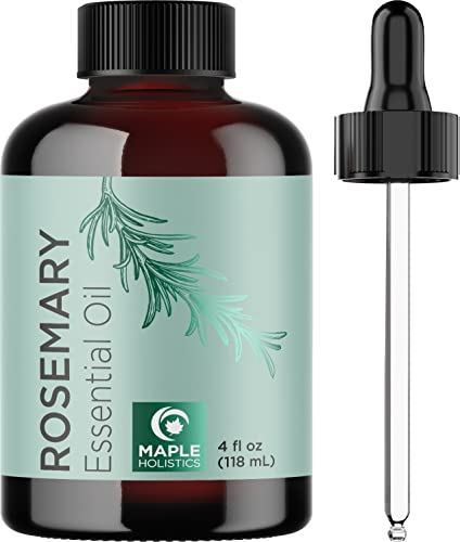 Maple Holistics Hair Growth Oil Set - Promotes Density & Nourishes Dry Hair, 2x4oz
