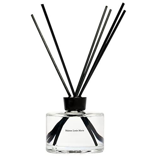 Maison Louis Marie Home Diffuser - Romantic Sandalwood & Cedarwood Aroma, Vegan - 8 fl oz