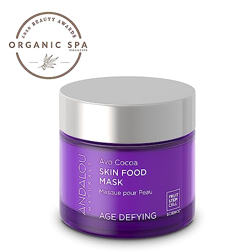 Andalou Naturals Face Mask - Nourishing Avo Cocoa, Antioxidant-Rich for Dry Skin - 1.7oz