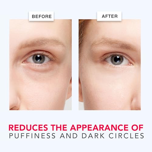 Caffeine Eye Cream - Reduces Dark Circles & Puffiness, Hydrating with Glycerin & Vitamin E - 0.5oz