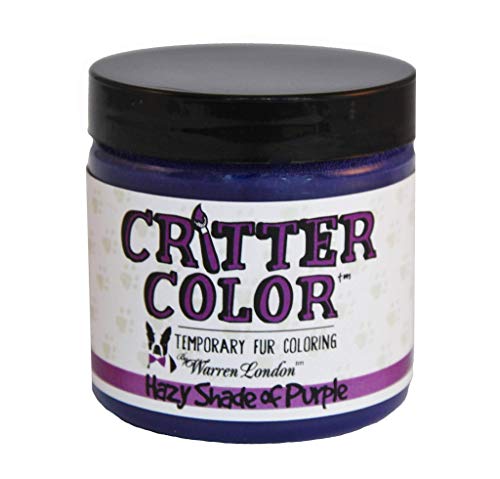 Warren London Pet Grooming Spray - Bright Temporary Color, Non-Toxic, Made in USA - Purple
