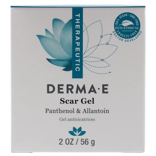 Derma-E Scar Gel - Reduces Scar Appearance, Moisturizes & Softens Skin - 2 oz
