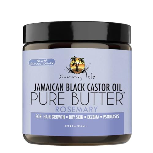 Sunny Isle Hair Care Treatment - Stimulates Growth, Moisturizes Hair & Skin - 4oz Pure Butter