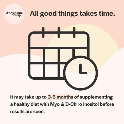 Wholesome Story Inositol Supplement - Hormonal Balance & Ovarian Support, Vegan - 30-Day Supply