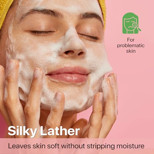 Foaming Face Wash - Deep Cleansing, Non-Drying, Gentle with Aloe Vera & Glycerin - 8oz
