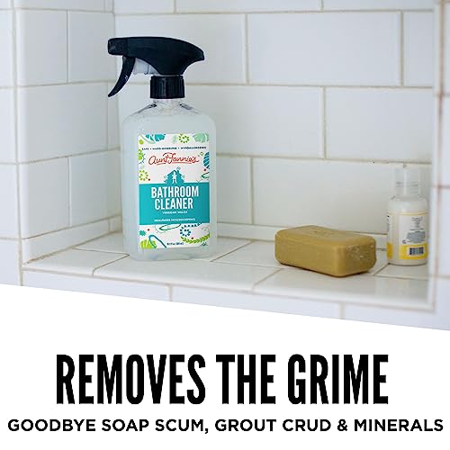 Aunt Fannie's Bathroom Cleaner - Vinegar Formula, Natural Ingredients, EWG A-rated - 16.9 oz