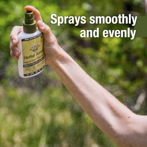Herbal Armor Insect Repellent - Plant-Based, Safe for Family & Pets, 6 Essential Oils - 2oz