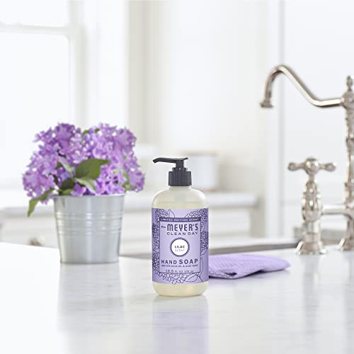 Mrs. Meyer's Hand Soap - Lilac Scent, Essential Oils, Biodegradable - 12.5 fl. oz