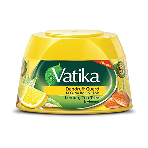 Vatika Naturals Hair Cream - Nourishing Henna, Almond & Aloe Vera for Healthy Shine - 140 ml