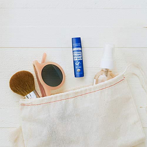 Dr. Bronner's Organic Lip Balm Variety Pack - Nourishing Beeswax & Avocado Oil, 0.15oz Each