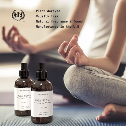 Yoga Mat Cleaner | Aromatic, 8 oz, Infused with Essential Oils