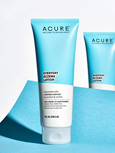 Acure Eczema Cream - Relieves Irritations with 2% Colloidal Oatmeal & Cocoa Butter - 8 Fl Oz