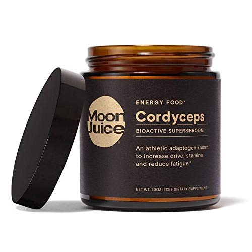 Moon Juice Cordyceps Mushroom Powder - Boosts Energy & Immune Support - Organic, Vegan, 1.3oz