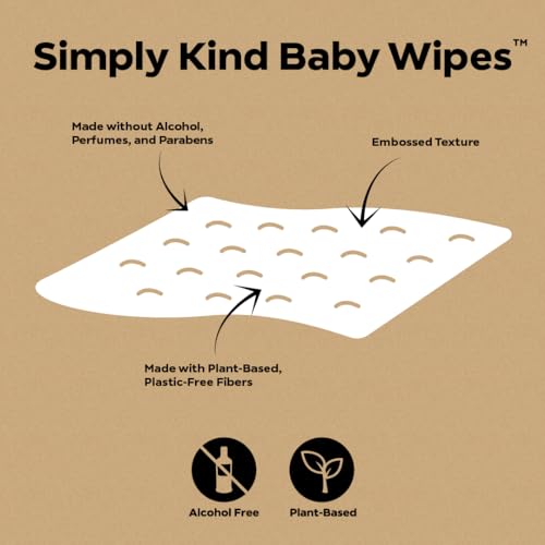 DYPER Bamboo Baby Diapers & 99% Water Wipes Bundle - Soft, Absorbent & Hypoallergenic - Size 5