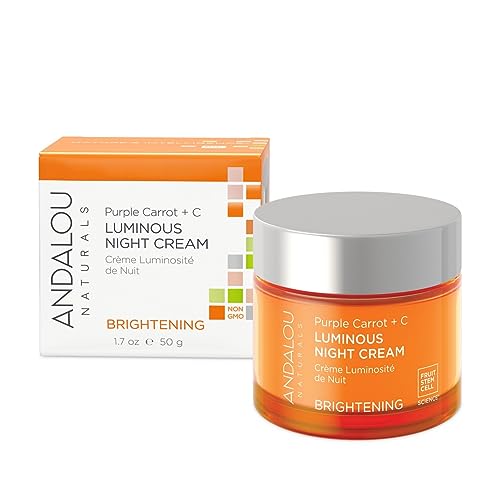Andalou Naturals Moisturizer - Brightening Purple Carrot + C, Antioxidant-Rich - 1.7oz