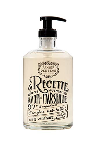 Liquid Marseille Soap - Rejuvenating Rose & Cedarwood, Natural Ingredients, 16 Fl Oz
