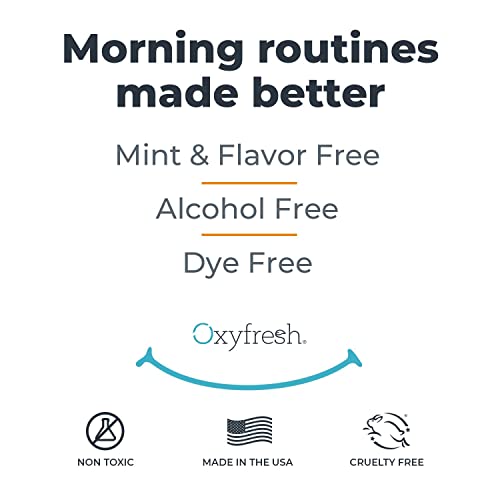 Oxyfresh Mouthwash - Gentle & Alcohol-Free for Sensitive Gums, Unflavored - 16oz