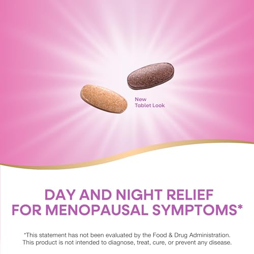 Nature's Way Hormone Balancing Supplement - Day & Night Relief for Menopause - 60 Tablets