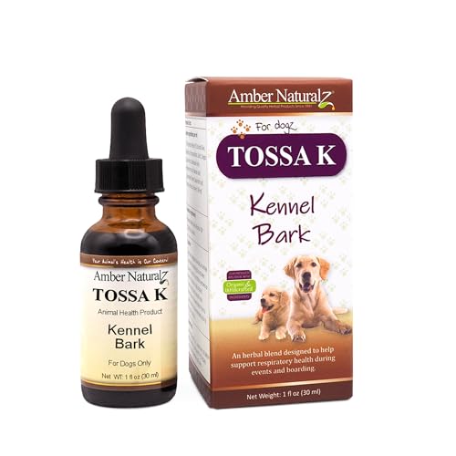 Amber NaturalZ Pet Supplement - Supports Canine Respiratory Health, Glass Bottle - 1oz