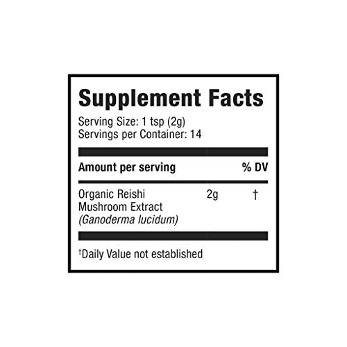 Moon Juice Reishi Mushroom Powder - Boosts Mood & Immunity, Vegan, Non-GMO - 1.3oz