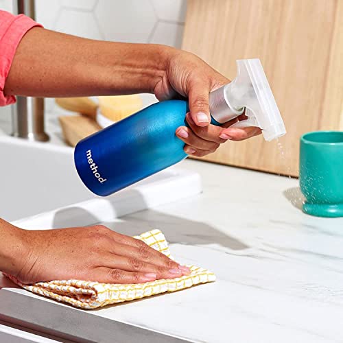 Method All-Purpose Cleaner Kit - Plant-Based, Reusable Aluminum Bottle, Pink Grapefruit - 14 fl oz
