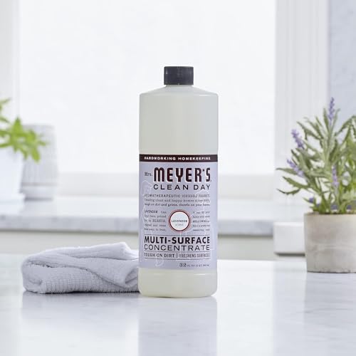 Mrs. Meyer's Clean Day Multi-Surface Cleaner - Tough on Dirt, Biodegradable Lavender, 32oz - 2 Pack