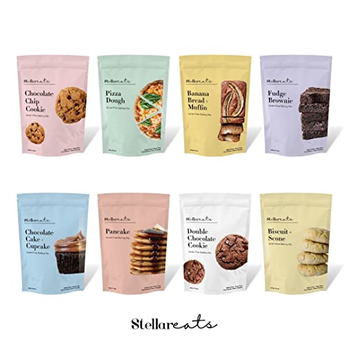 Stellar Eats Fudge Brownie Mix - Chewy, Gluten-Free, Plant-Based, Paleo - 10.4 oz