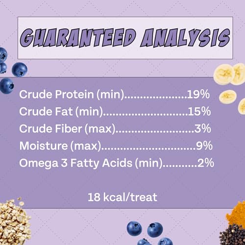 Chippin Blueberry Cricket Dog Treat - Natural Joint Health, Hypoallergenic, 5oz