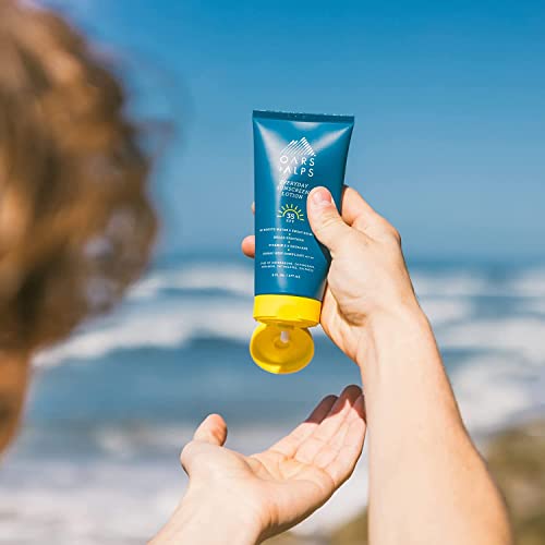 Oars + Alps SPF 35 Sunscreen Lotion - Nourishing Aloe & Vitamin E, Water Resistant - 6 Fl Oz
