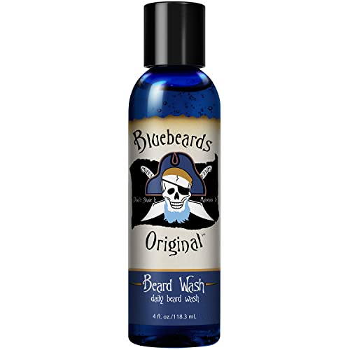 Bluebeards Original Beard Wash - Cleans & Softens Beards, Aloe & Lime Infusion - 4 oz