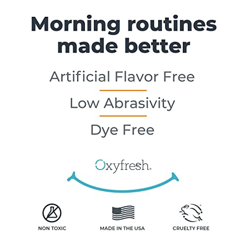 Oxyfresh Toothpaste - Cavity Protection & Sensitivity Relief, Fresh Mint Flavor - 5oz
