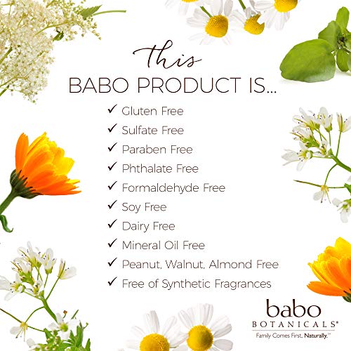 Babo Botanicals Conditioning Spray - Detangles, Nourishes, Hypoallergenic - Light Berry Scent
