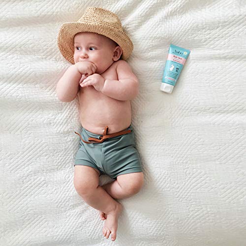 Babo Botanicals Sunscreen - Zinc Oxide SPF50, EWG Verified, Fragrance-Free, Water-Resistant - 3oz