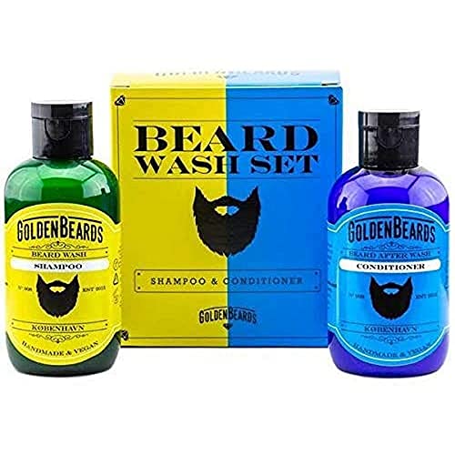 Carshalton Lavender Beard Shampoo & Conditioner Set - Organic, Handmade, 200ml Total