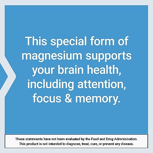 Life Extension Neuro-mag Magnesium - Boost Memory & Focus, Non-GMO, Gluten-Free - 90 Capsules
