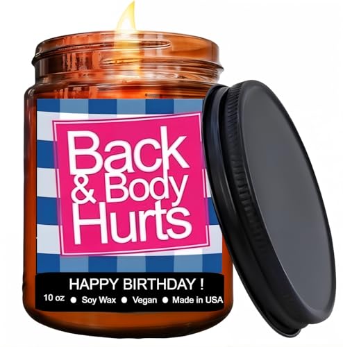 Funny Birthday Candle - Vanilla Aroma, Vegan & Paraben-Free, Perfect Gift for Any Celebration