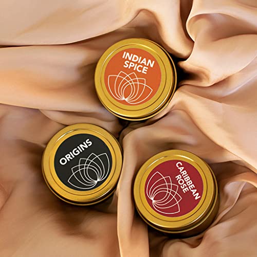 Good Clean Love Candle Set - Natural Aromatic Massage Oils, Exotic Fragrance Trio - 2oz (3 Pack)