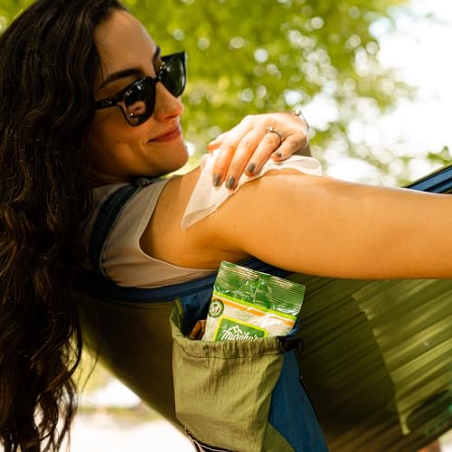 Murphy's Naturals Bug Repellent Wipes - Plant-Based, DEET Free, Travel Size, 10 Wipes
