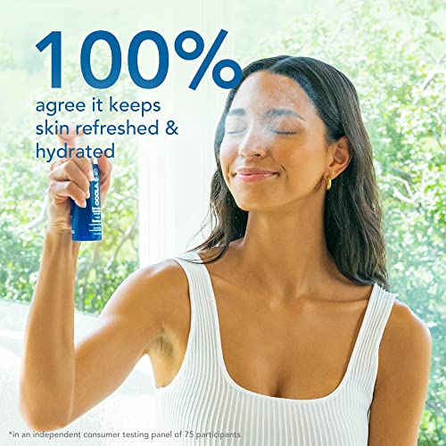 COOLA Refreshing Water Mist SPF 18 - Hydrating Face Sunscreen with BlueScreen Tech - 1.7 Fl Oz