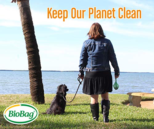 BioBag Pet Waste Bags - Non-Allergenic, Plant-Based, 50 Count, No Polyethylene