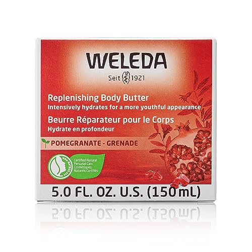Weleda Body Butter - Antioxidant-Rich Moisturizer with Pomegranate, 5oz for Radiant Skin