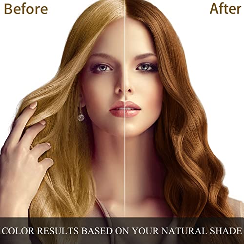 Ivnil Meidu Dark Brown Shampoo - 100% Gray Coverage, Herbal Ingredients, Easy Application - 200ml