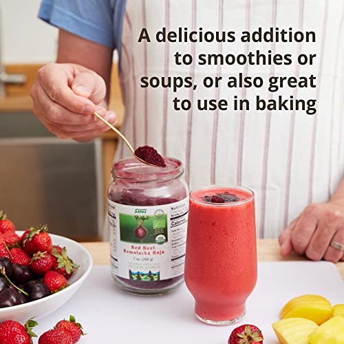 Salus Red Beet Crystals - Organic Nutritional Supplement with Vitamin C & Minerals - 7oz
