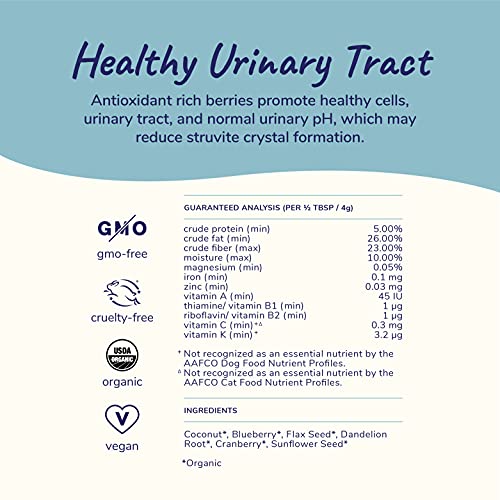 kin+kind Dog Supplement - Boosts Immunity & Bladder Health with Organic Ingredients - 4oz
