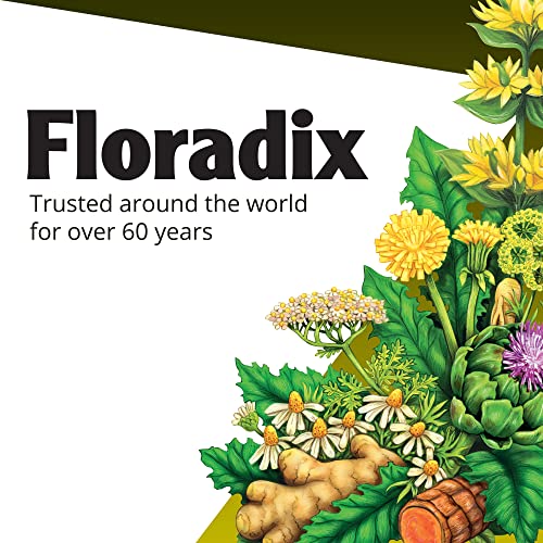 Floradix Gallexier Herbal Bitters - Digestive Support with Artichoke & Turmeric - 8.5 fl oz