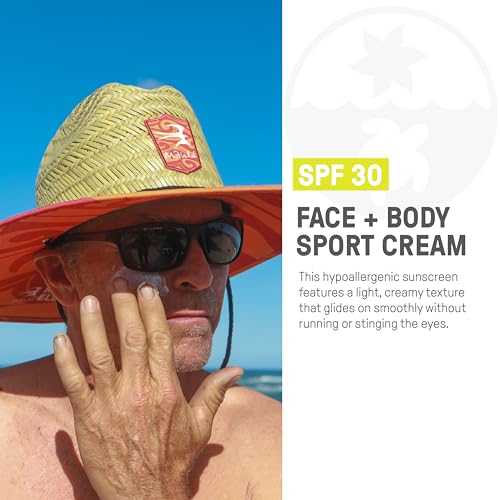 Raw Elements Mike Fields SPF 30 Sunscreen - Broad-Spectrum, Reef-Friendly, Water-Resistant - 1.8oz
