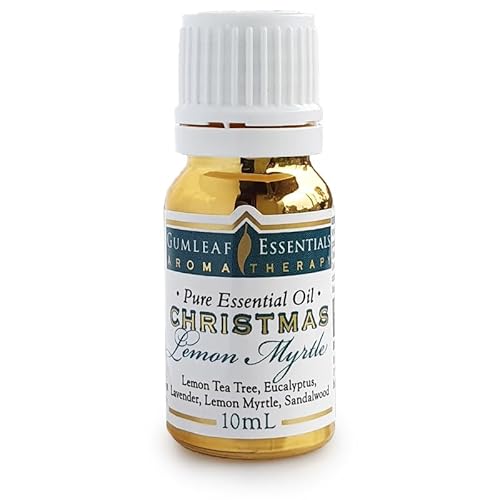 Gumleaf Essentials Lemon Myrtle & Eucalyptus Oil Blend - 100% Pure, Cruelty-Free - 10ml